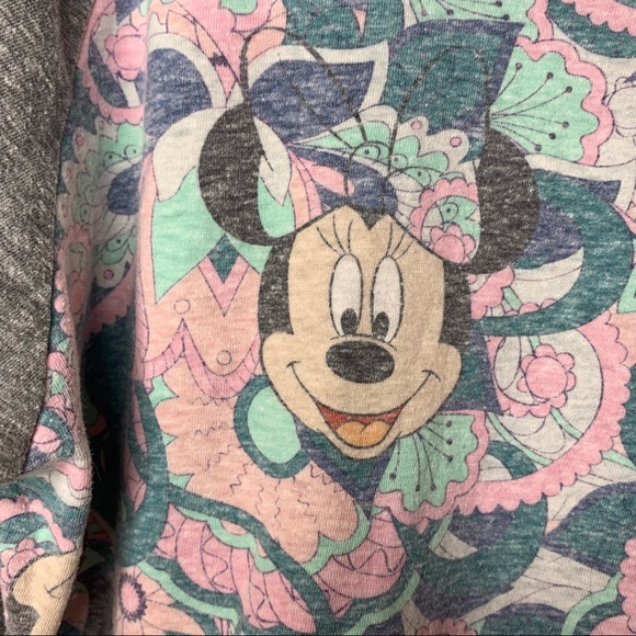 Women’s Lularoe Paisley Minnie Mouse Jersey Shirt - Picture 2 of 14